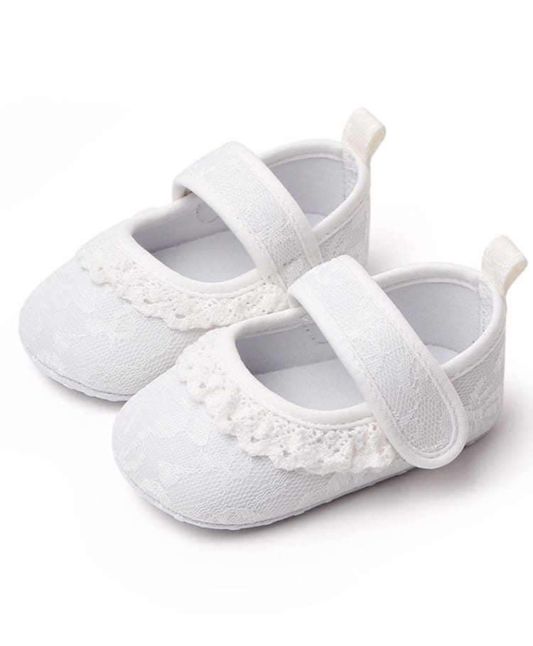 KIDLINGSS Frill Detailed Booties - White-picture-23