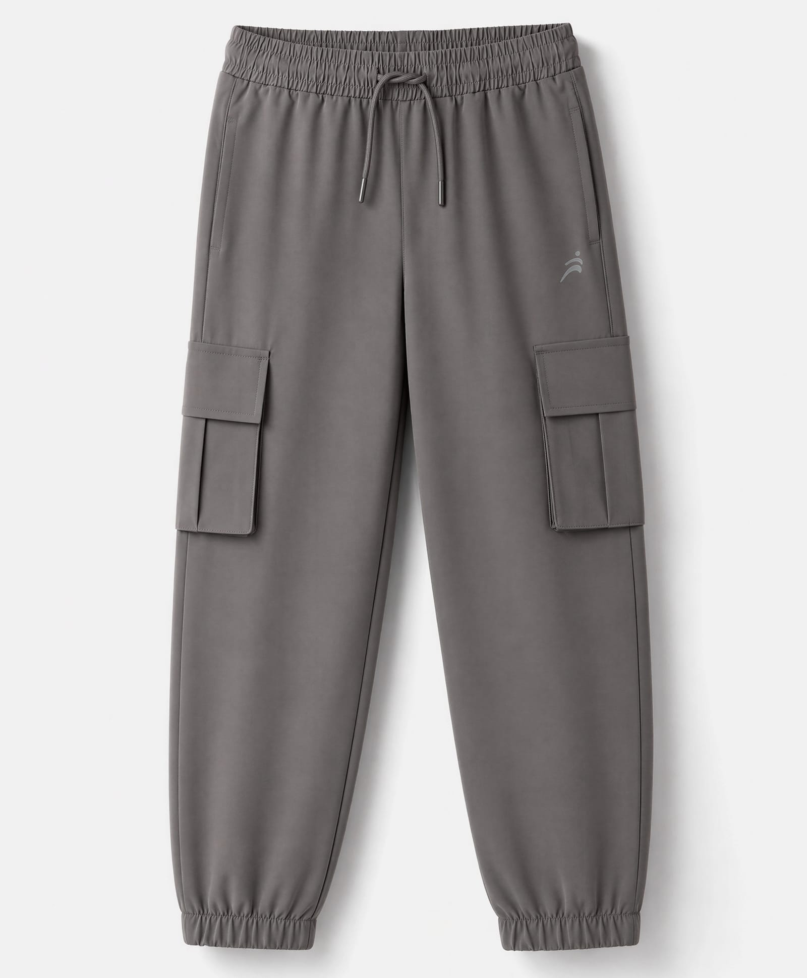 Pine Active Woven Ultra Light Performance Full Length Solid Cargo Pant - Grey-picture-31