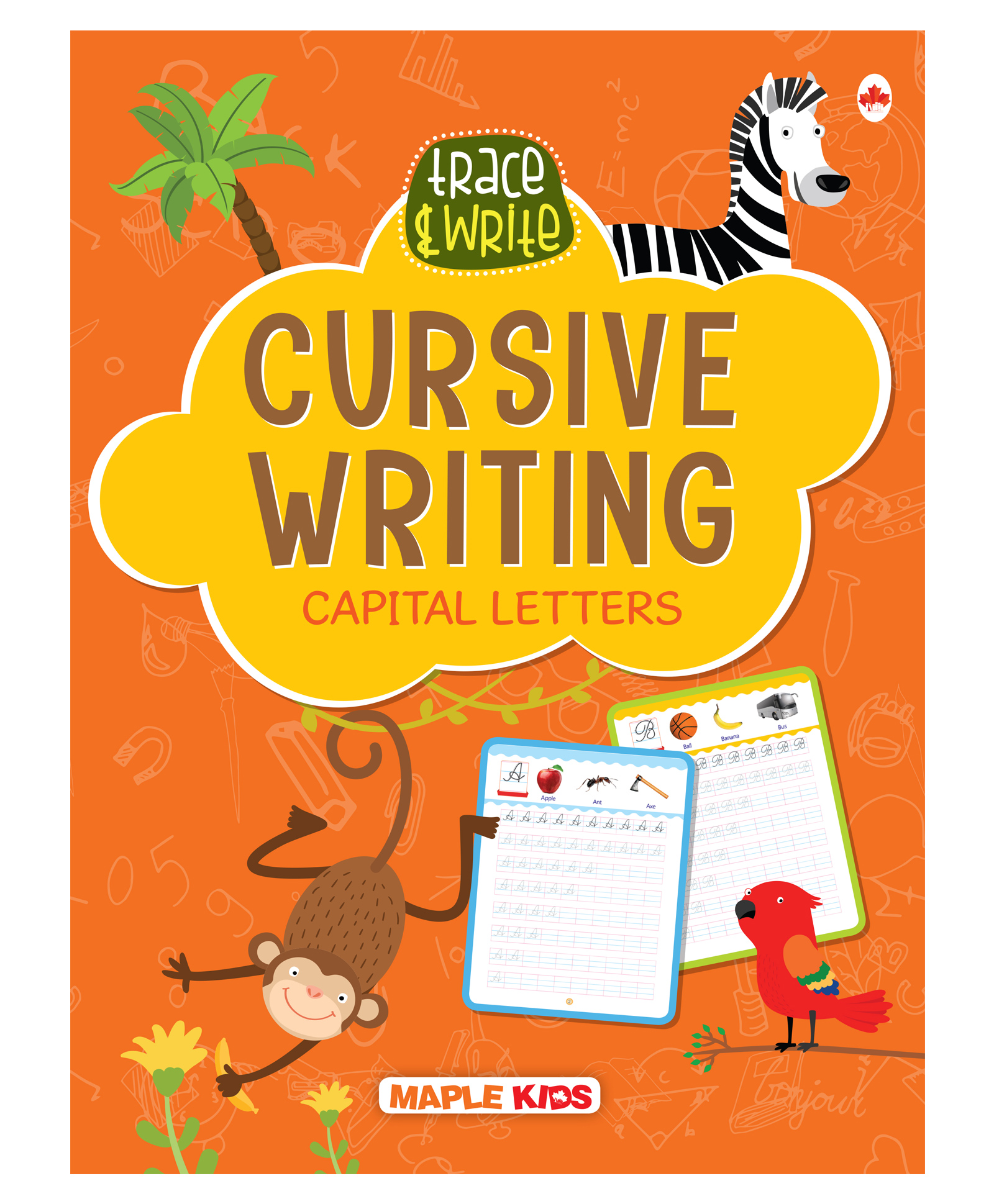 Cursive Writing Capital Letters Paperback - English-image-16