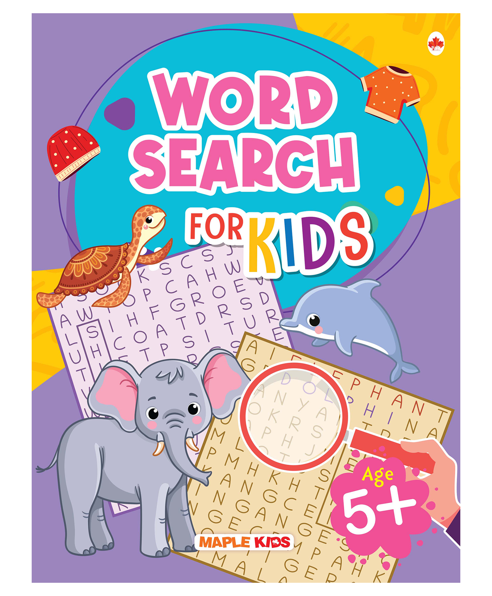 Word Search Activity Book For Kids, Paperback, By - Maple Press - English-image-11
