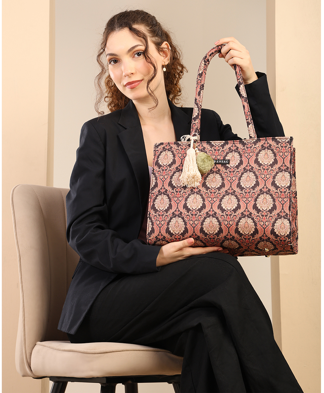 Ensac Women Stylish Tote Bag | Spacious Shoulder Handbag for Daily Use-image-6