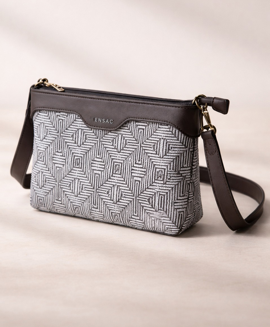Ensac Women Stylish Sling Bag | Trendy Crossbody Shoulder Bag for Daily Use Lightweight Shoulder Bag with Adjustable Strap-image-46