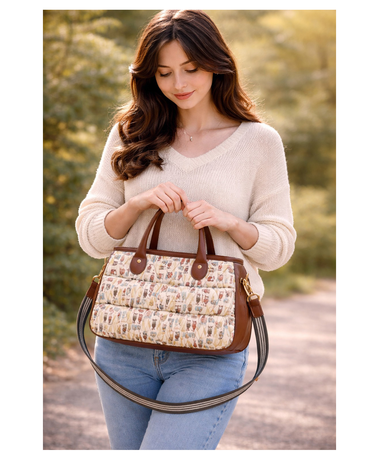 Ensac Women Stylish Sling Bag | Trendy Crossbody Shoulder Bag for Daily Use Lightweight Shoulder Bag with Adjustable Strap-image-6