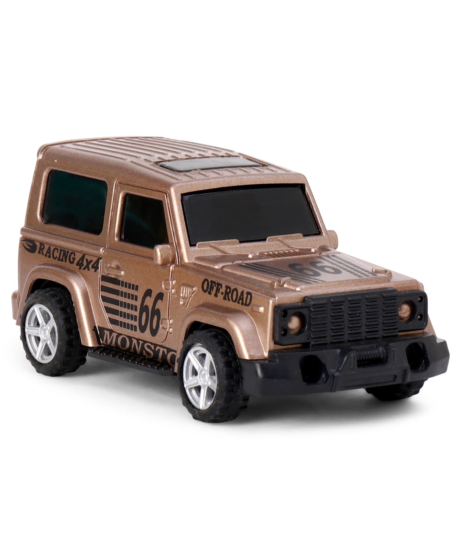 Monsto Wheels Pull Back Car- Brown-picture-13