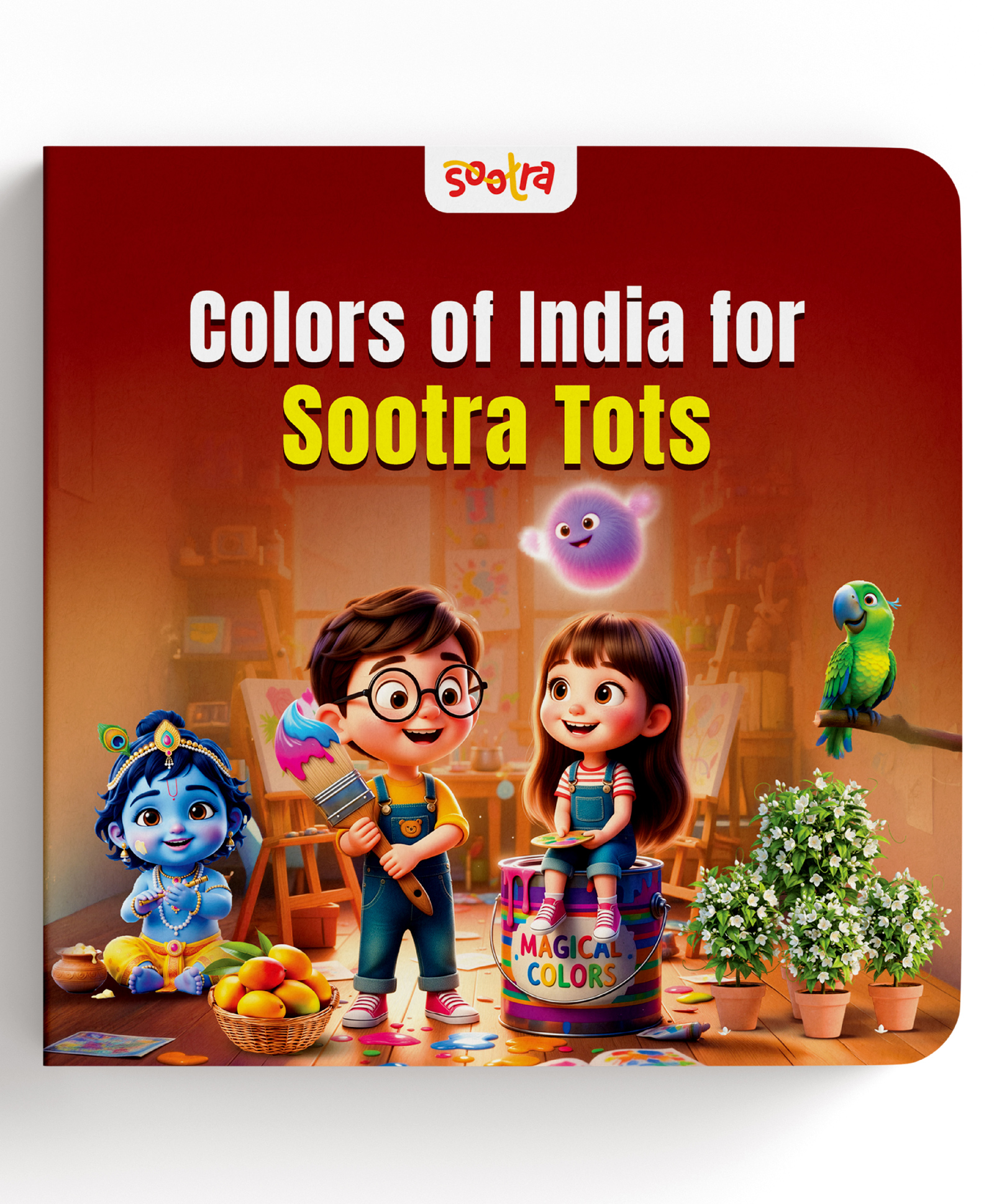 Colors of India for Sootra Tots | Illustrated Board Book | Indian Culture, Mythology & Heritage | Early Learning for Babies & Toddlers | Ages 05-image-11