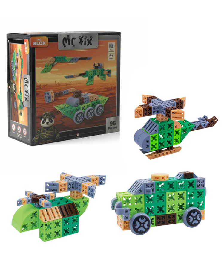Mr. Blox - Mr. Fix - Military Multicolor-image-26