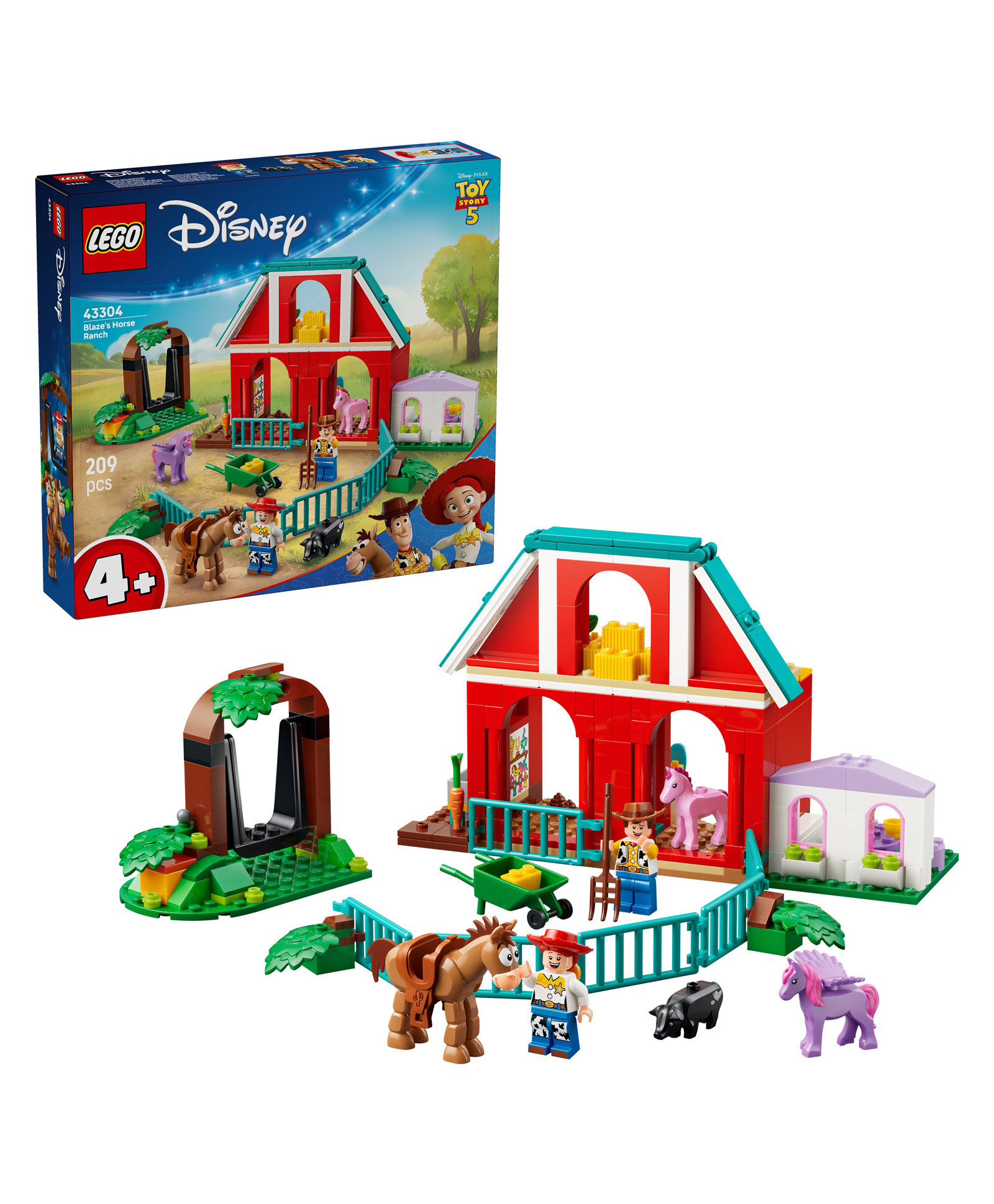 LEGO | Disney and Pixar Toy Story 5 Blaze's Horse Ranch 209 pieces-43304-image-48