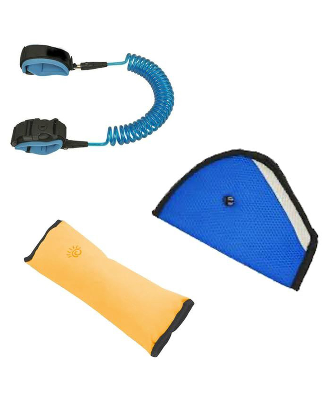 Safe-O-Kid Car Travel Safety Kit | 1 Seat Belt Pillow, 1 Car Seat Belt Holder & 1 Child Anti Lost Wrist Link | Travel Safety & Comfort Combo for Babies, Toddlers and Kids - Assorted-picture-12