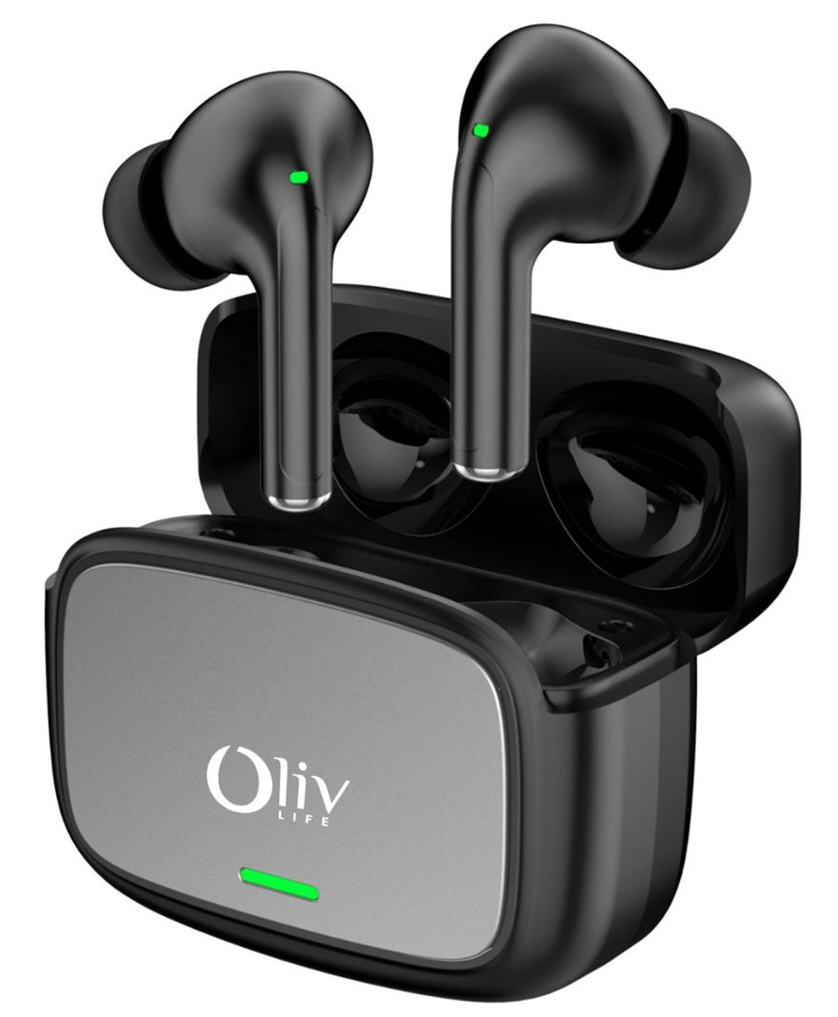 OlivLife VELO True Wireless Earbuds, Bluetooth 6.0 in-Ear Headphones with ENC Mic, 14H Playtime, Deep Bass, Premium Sound, Type-C Fast Charging Case, Ultra-Light Design,Black-image-39