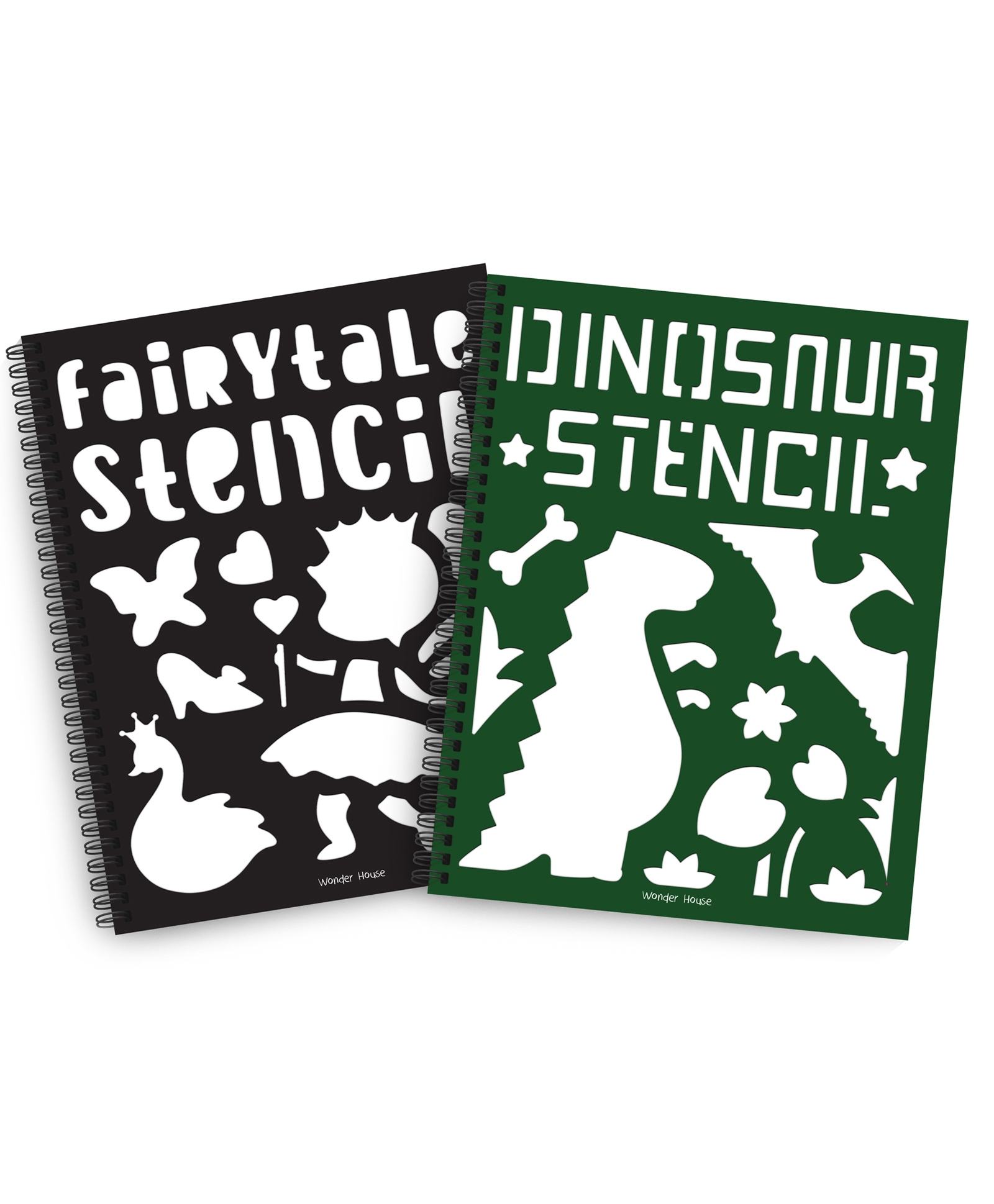 Stencil Book: Dinosaur, Stencil Books, Pack of-2-English-image-21