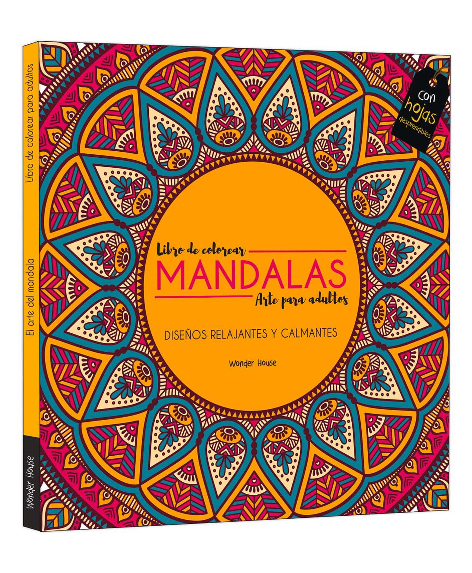 Adult Coloring Book Mandala Art by Wonder House Books Pack of 1 - Spanish-picture-53