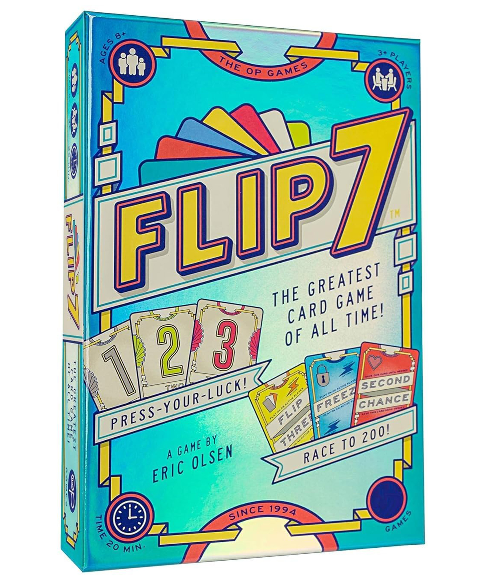 Awestuffs Flip 7 Card Game Fast-Paced Press Your Luck Strategy Game-image-26