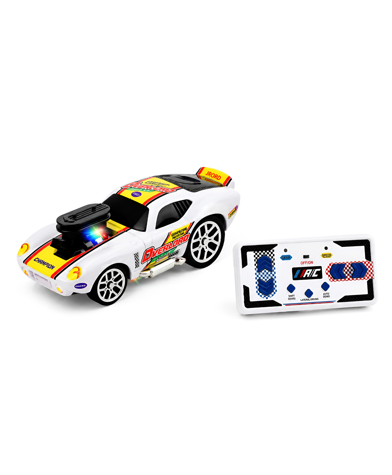 NEGOCIO 1:64 Scale 4-Channel Remote Control Car Alloy Toy Mini Gearbox High-Speed Drift Lights with Charger Included - PACK OF 1 - COLOR MAY VARY-picture-16