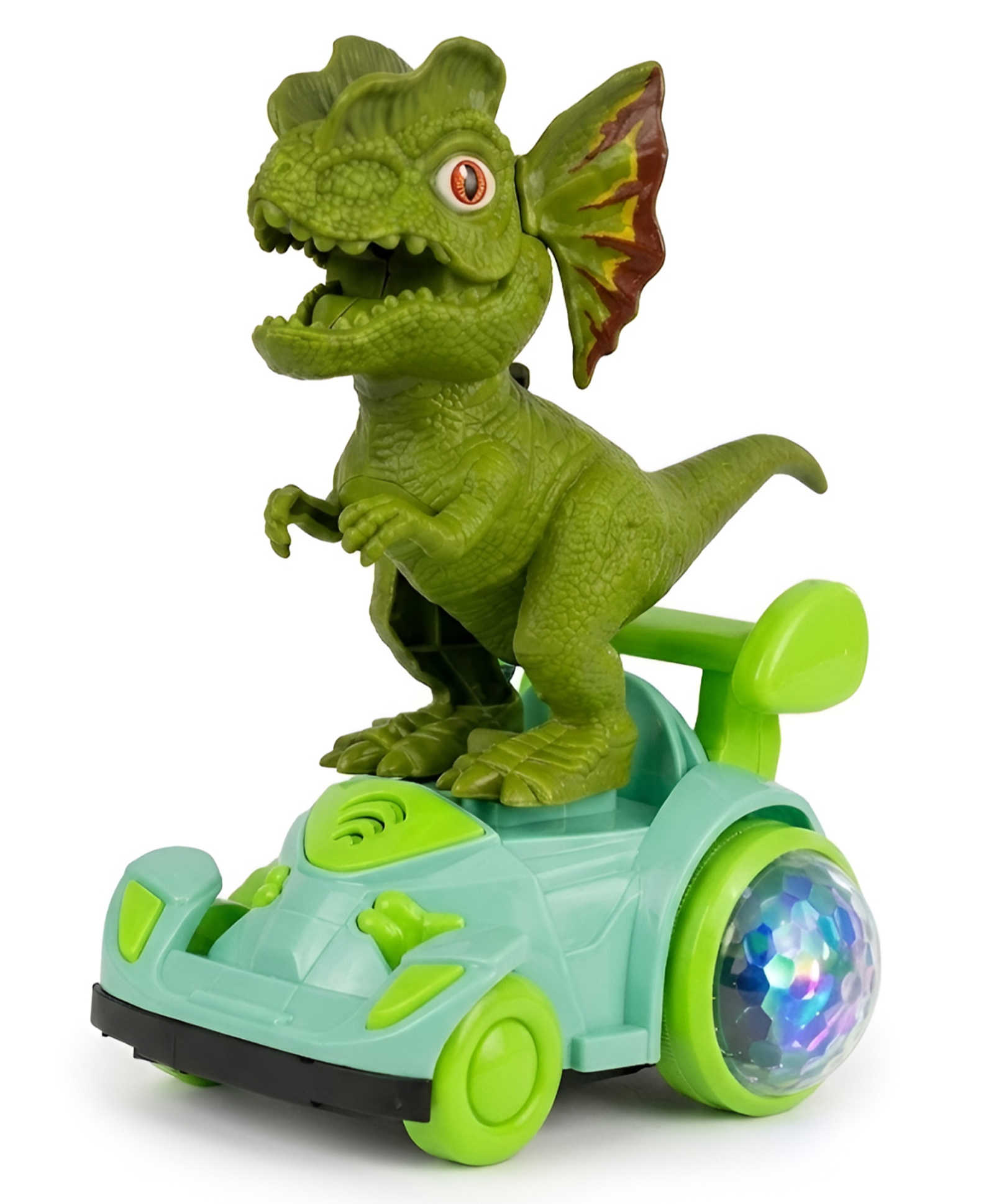 NEGOCIO Flashing Light Electric Animal Toy Dinosaur Go Kart Car Toy BPA Free For Kids - PACK OF 1 - COLOR MAY VARY-image-28
