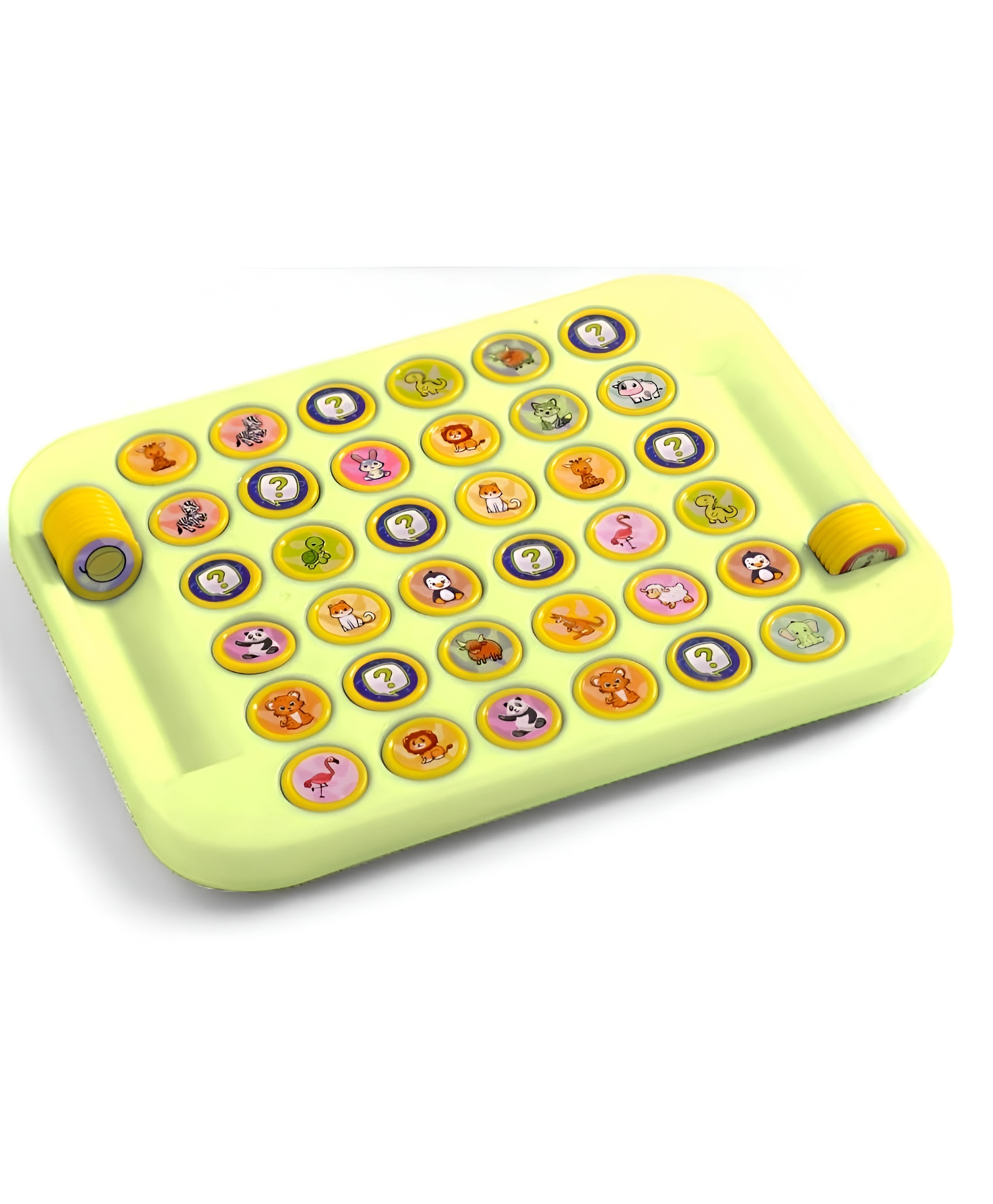 NEGOCIO Memory Chess Game for Kids, Educational Learning Activity, Kindergarten Group Game Animals and Fruits Memory Chess 2 Players Chess Memory Learning Toys for Kids - PACK OF 1 - COLOR MAY VARY-image-39