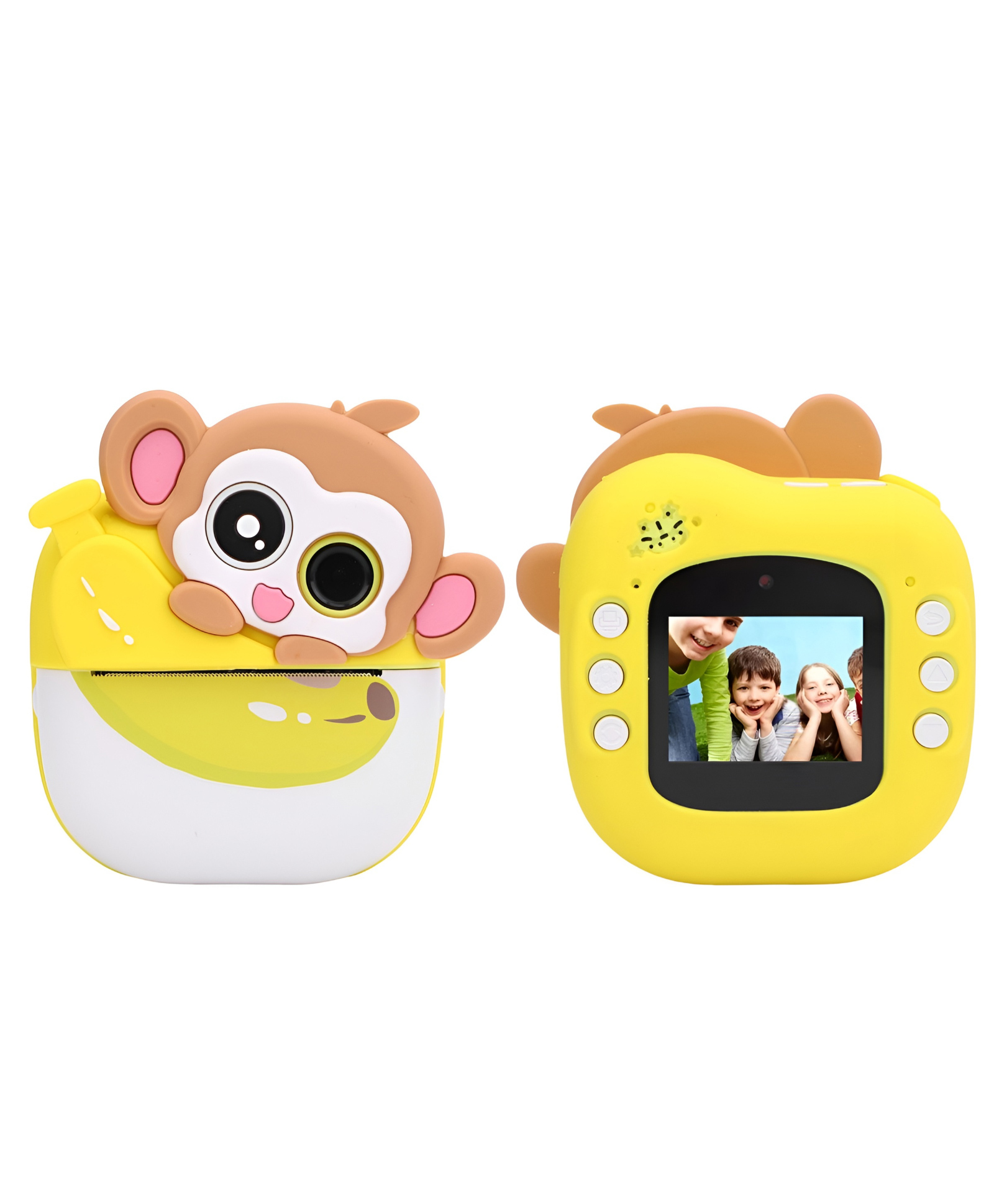 NEGOCIO 48MP FHD Instant Print Camera, Selfie Cam with Thermal Printing, 2 Inch Screen, for Toddlers Birthday, Xmas Gifts with Fun Stickers and Timer- PACK OF 1- COLOR MAY VARY-image-2