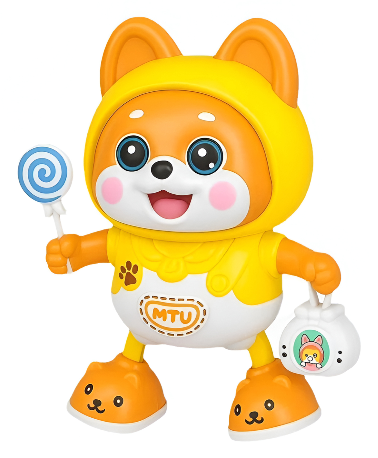 NEGOCIO Dancing Robot Dog Toy for Kids , Automatic Walking Robot Dog Toy with Cool Lights and Music- PACK OF 1- COLOR MAY VARY-image-15