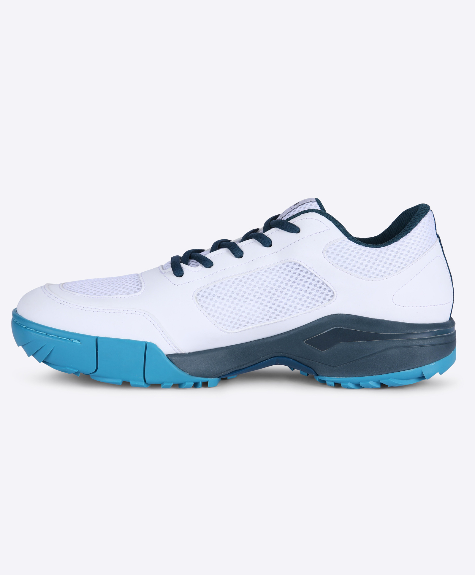 DECATHLON CS500 Mesh Detailed Abstract Design Lace Up Shoes - White-image-23