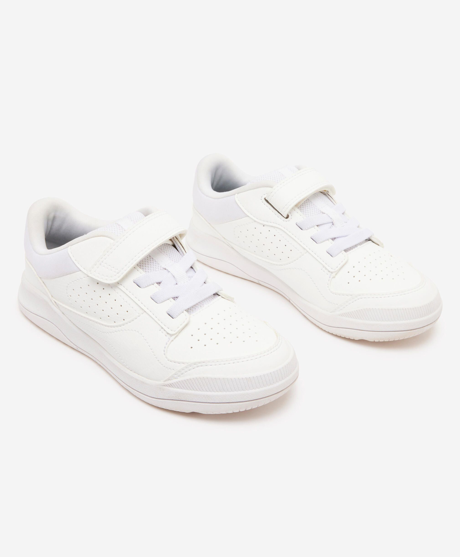 DECATHLON Playventure Yard Abstract Design Velcro Closure Shoes - White-image-26