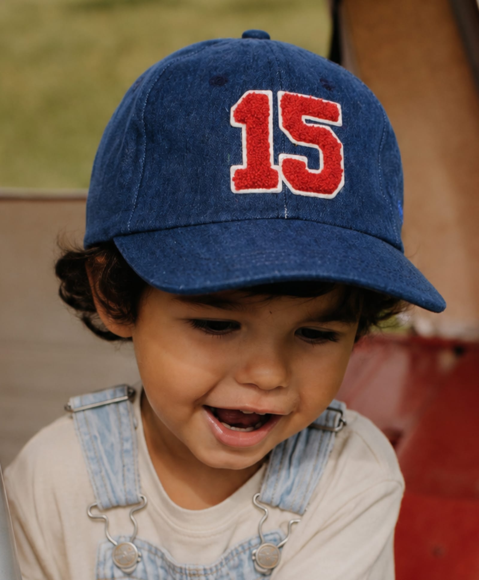 PURPLE UNITED KIDS Twil Woven Number Embroidered Cap - Blue - Circumference 48 Cms-picture-15