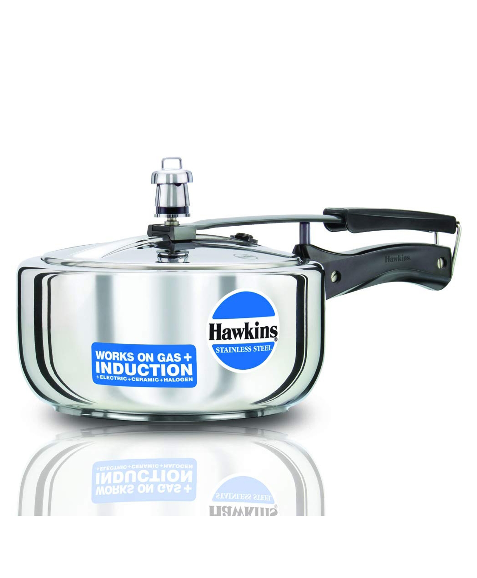 Hawkins Stainless Steel 3L Pressure Cooker with Induction Compatible Base (B60)-image-24