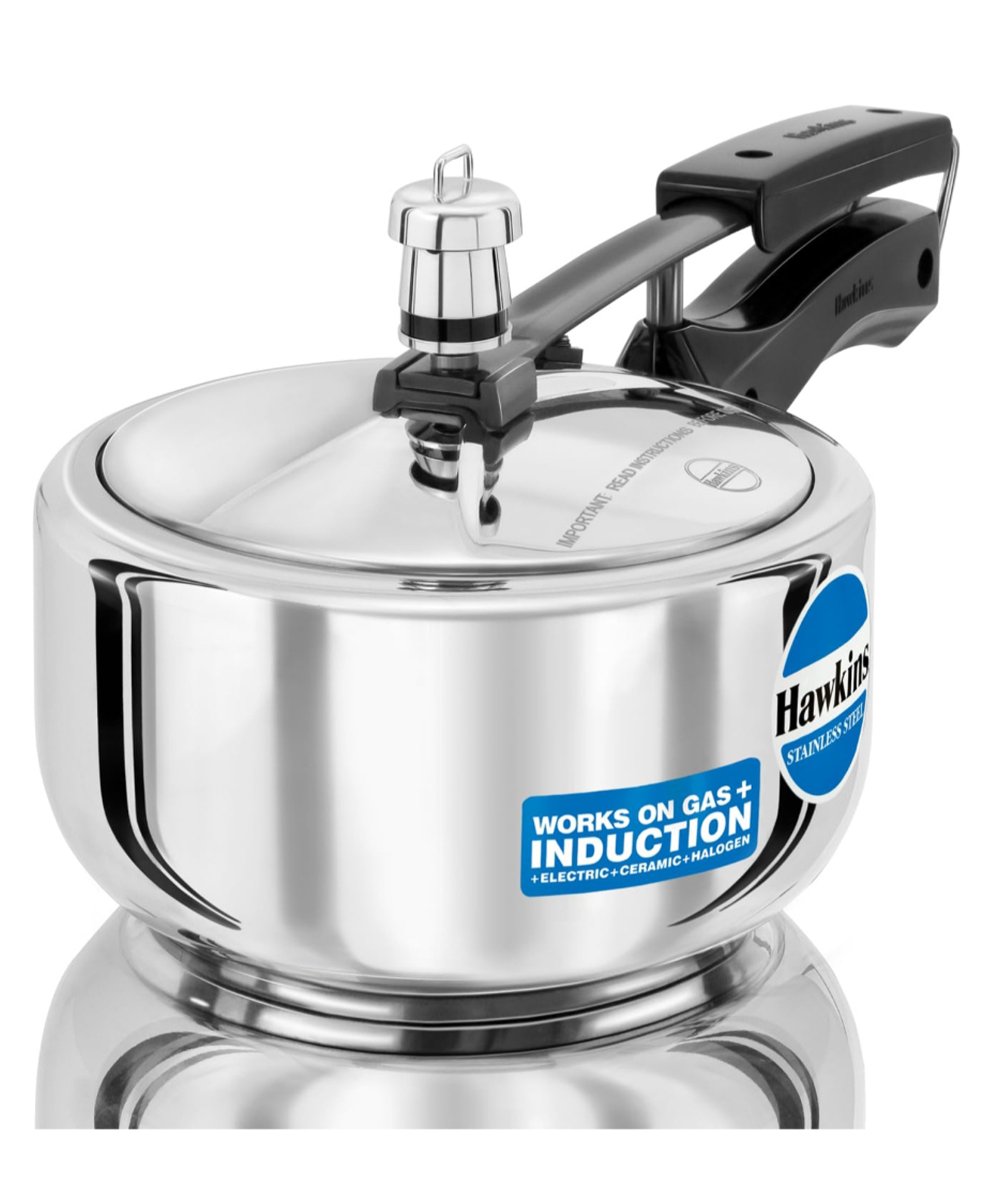 Hawkins Stainless Steel 2L Pressure Cooker with Induction Compatible Base (B25)-image-25