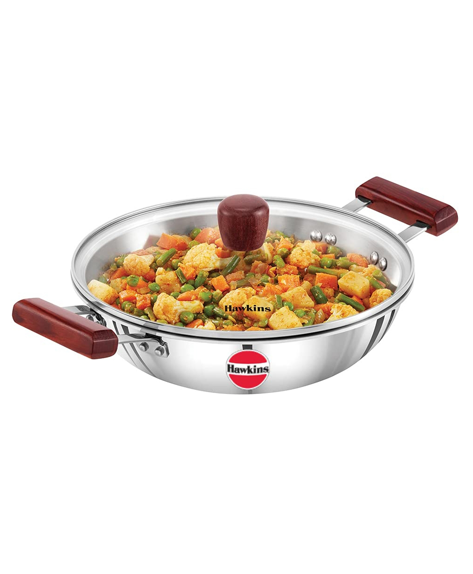 Hawkins Triply 3 mm Extra-Thick Stainless Steel Deep Fry Pan 2.5 Ltr with Lid, Silver (SSD25G)-image-19
