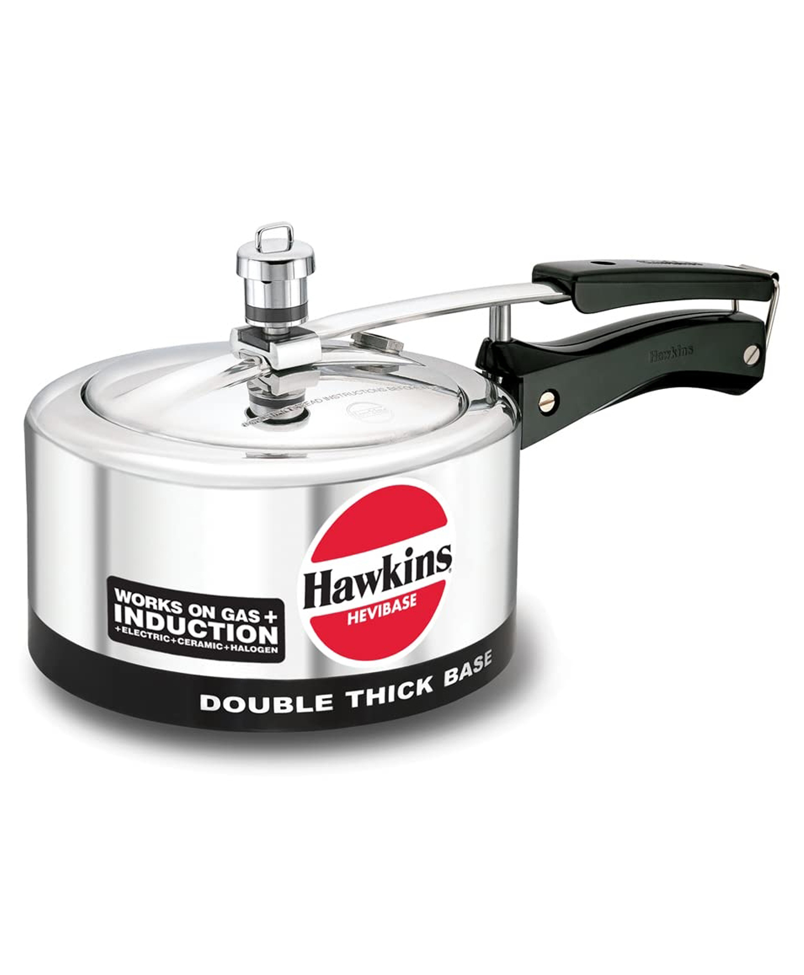 Hawkins Hevibase 2L Pressure Cooker with Induction Compatible Base (IH20) - Silver-image-26