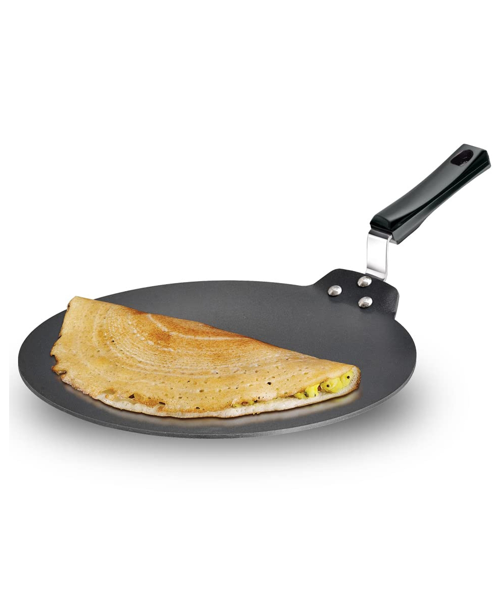 Hawkins Futura Non Stick Dosa Tawa, Small Tawa 28 cm - Black-picture-14