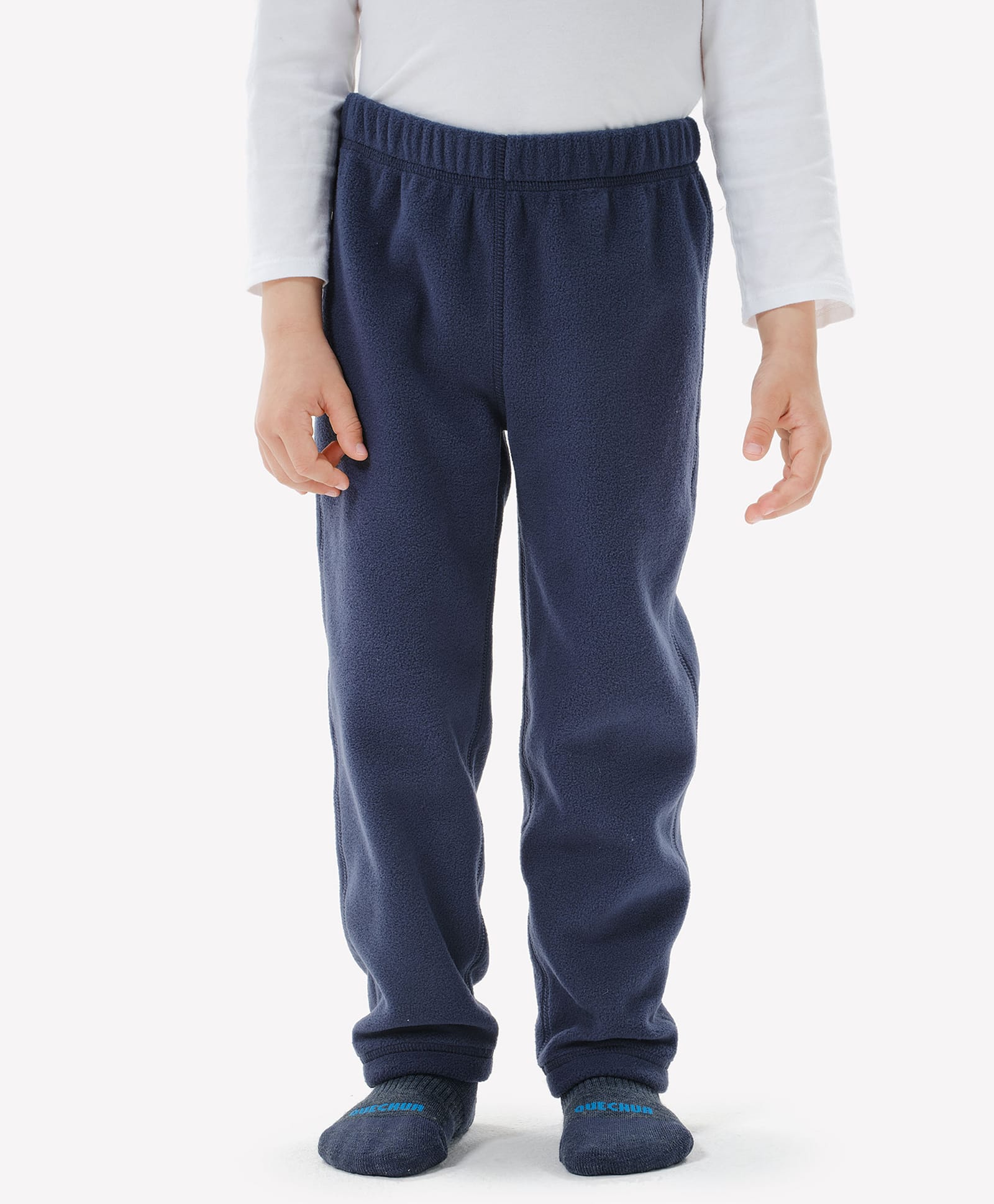 DECATHLON Quechua MH100 Knit Solid Track Pants - Navy Blue-picture-13