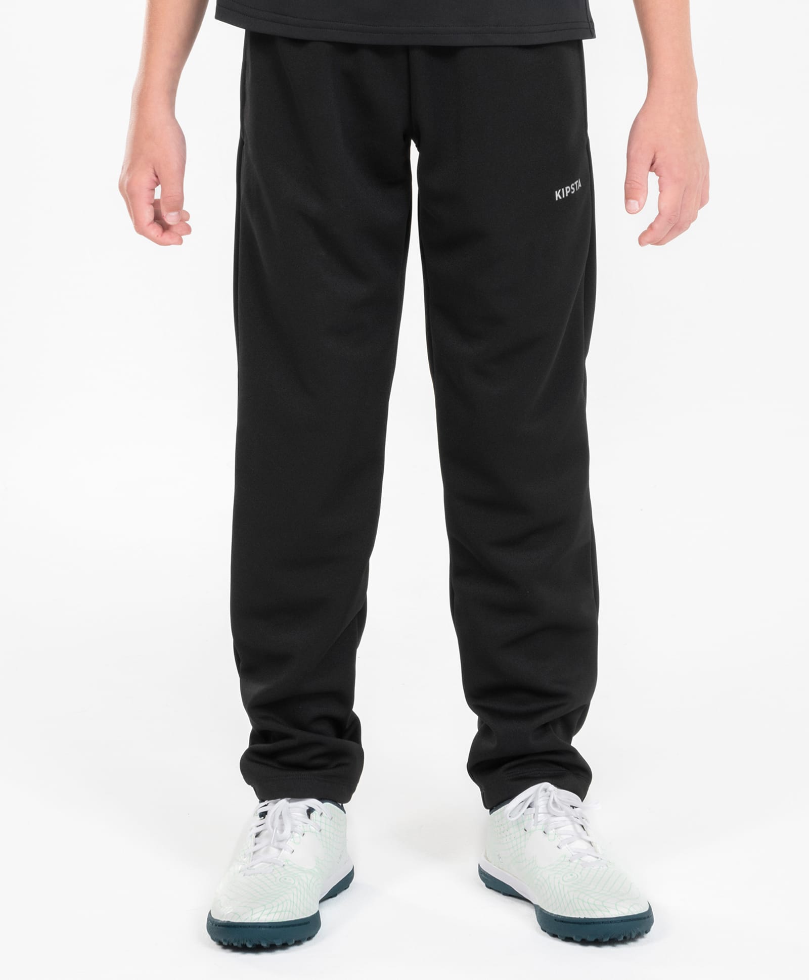 DECATHLON Kipsta Knit Brand Name Printed Track Pants - Black-picture-14