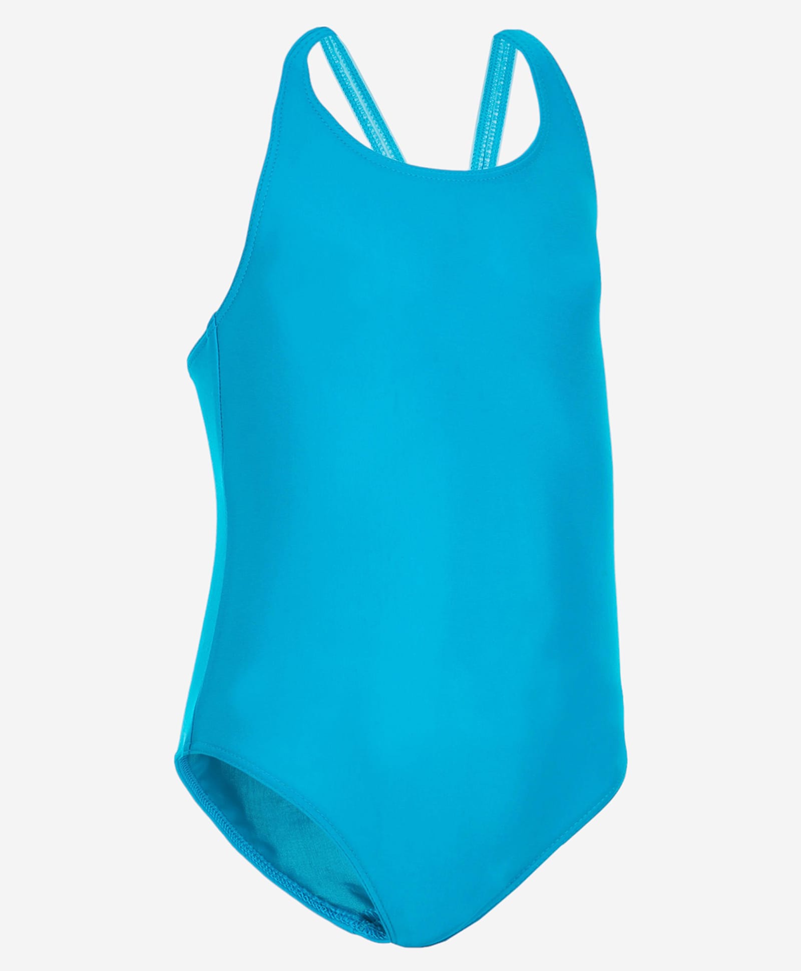 DECATHLON Knit Sleeveless Solid Swimsuit - Blue-image-22
