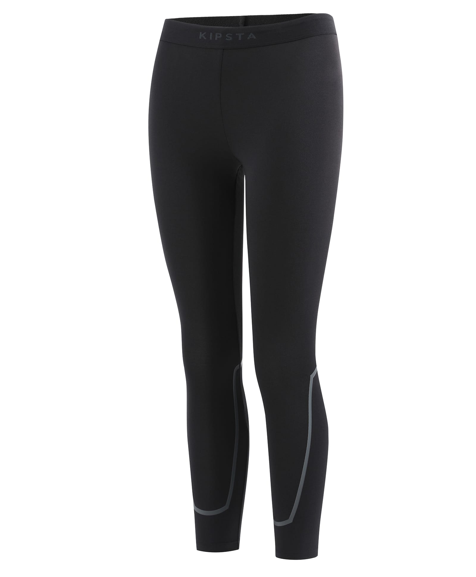 DECATHLON Kipsta Keepconfort 100 Solid Thermal Tights - Black-picture-19
