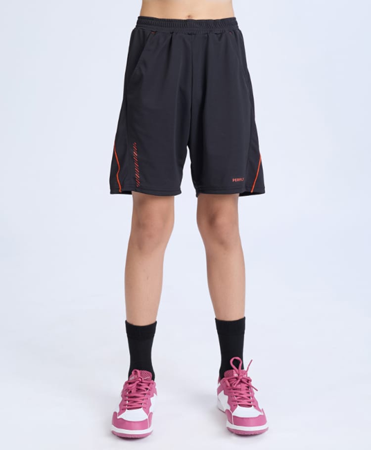 DECATHLON Knit Perfly Text Printed Shorts - Black-image-26