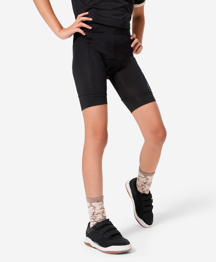 DECATHLON Knit Solid Padded Shorts - Black-picture-23