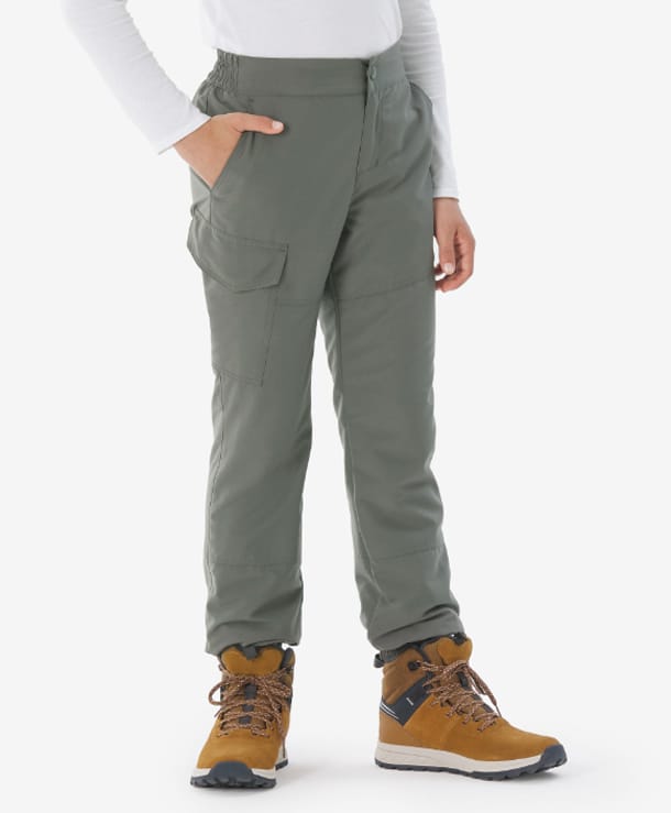 DECATHLON Quechua NH100 Knit Solid Trouser - Green-picture-16