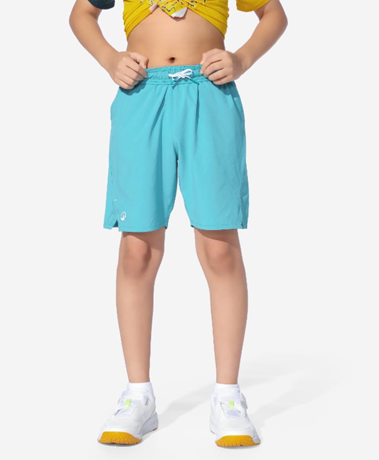 DECATHLON Knit Brand Logo Printed Shorts - Blue-picture-23