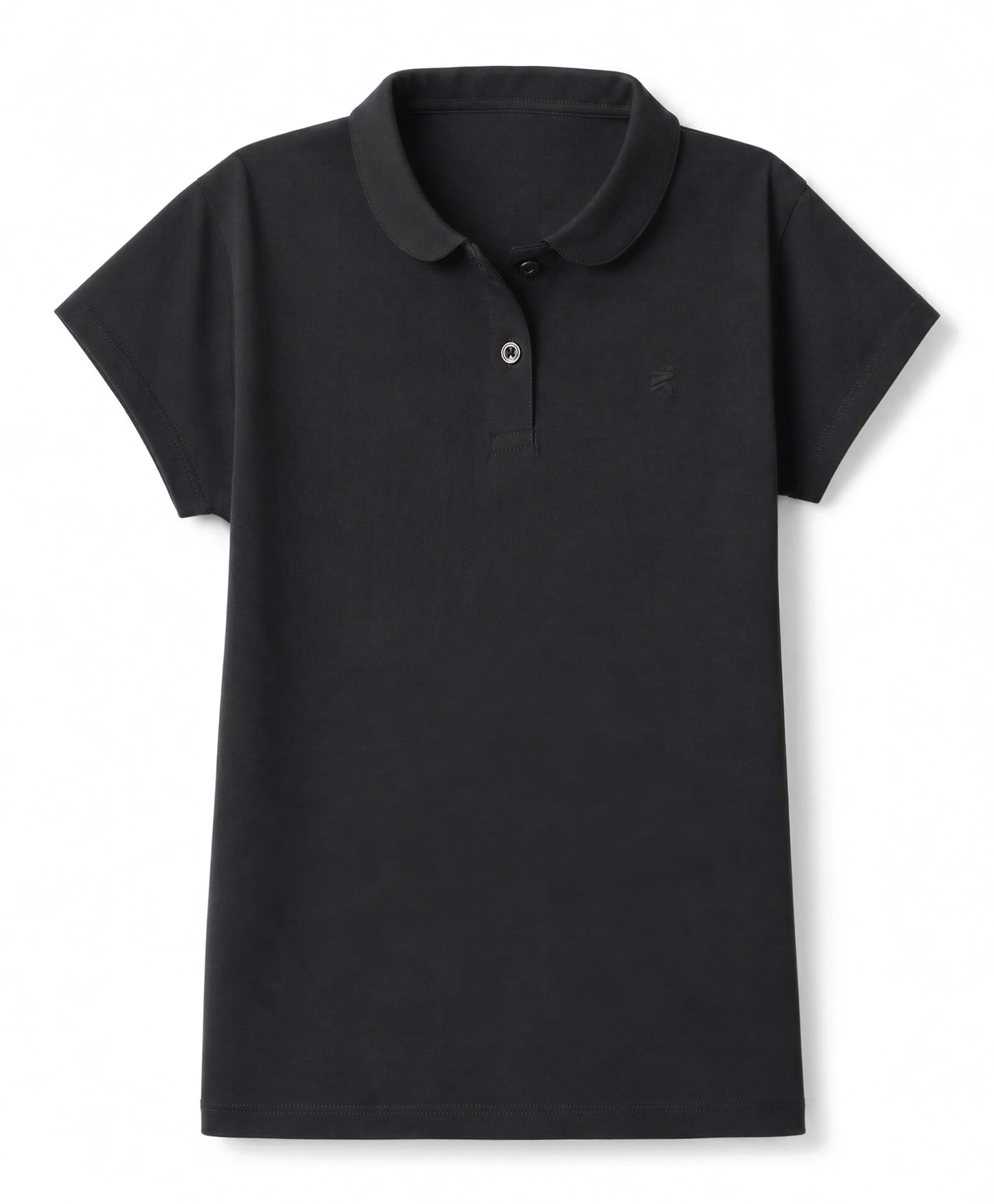 Doreme Cotton Knit Half Sleeves Solid Polo T-Shirt - Navy Blue-image-19