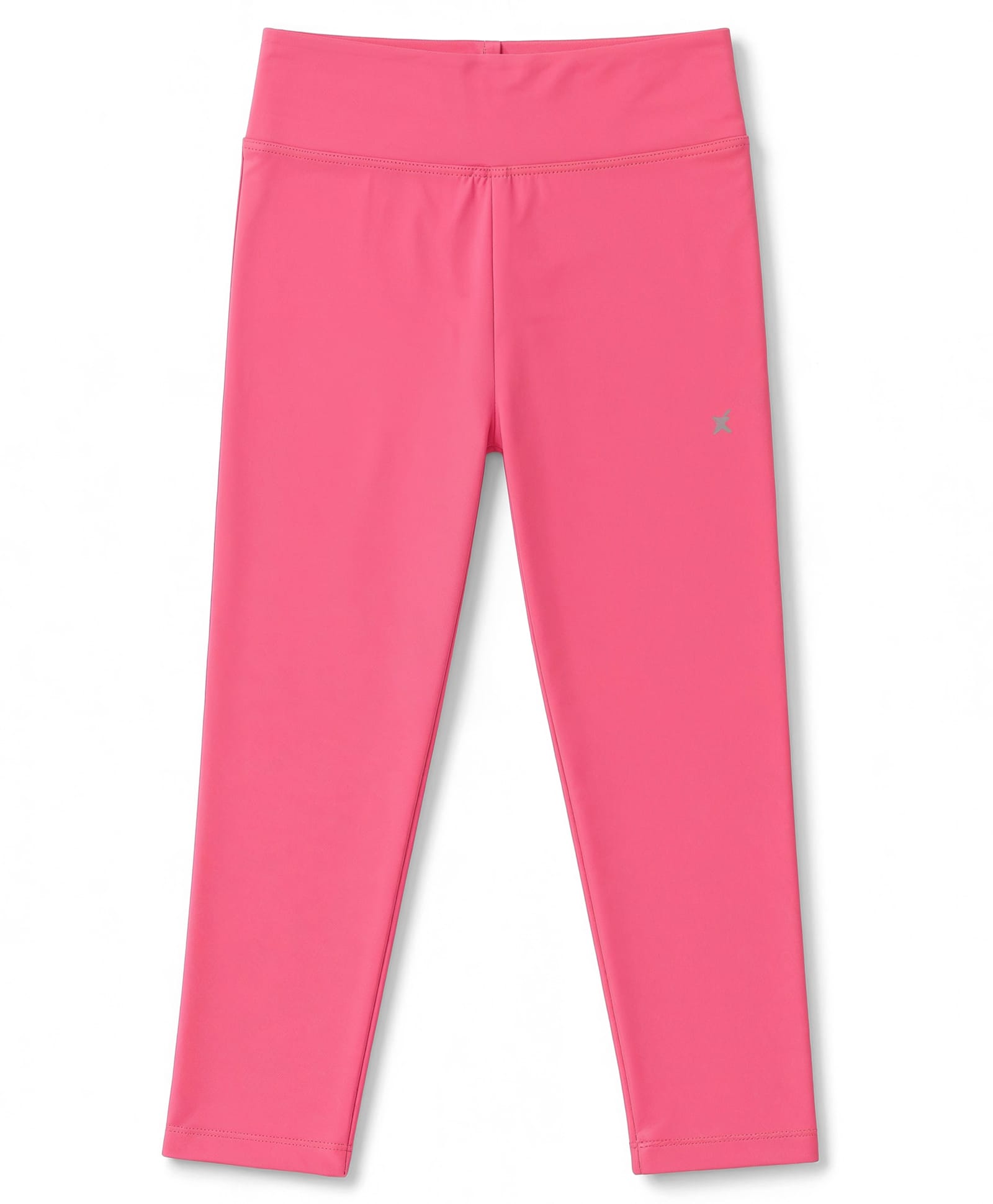 Doreme Sinker Knit Full Length Solid Leggings - Pink-picture-35