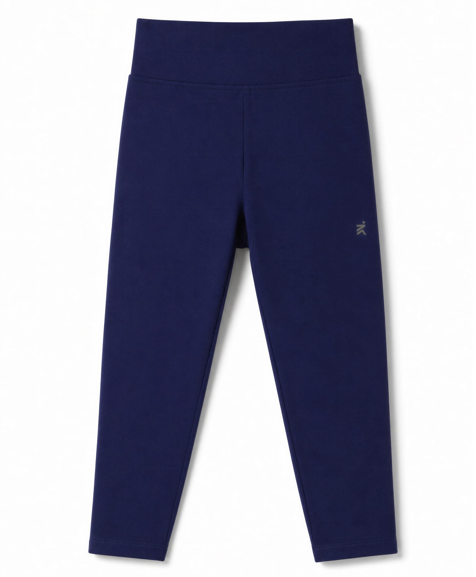 Doreme Sinker Knit Full Length Solid Leggings - Navy Blue-picture-27
