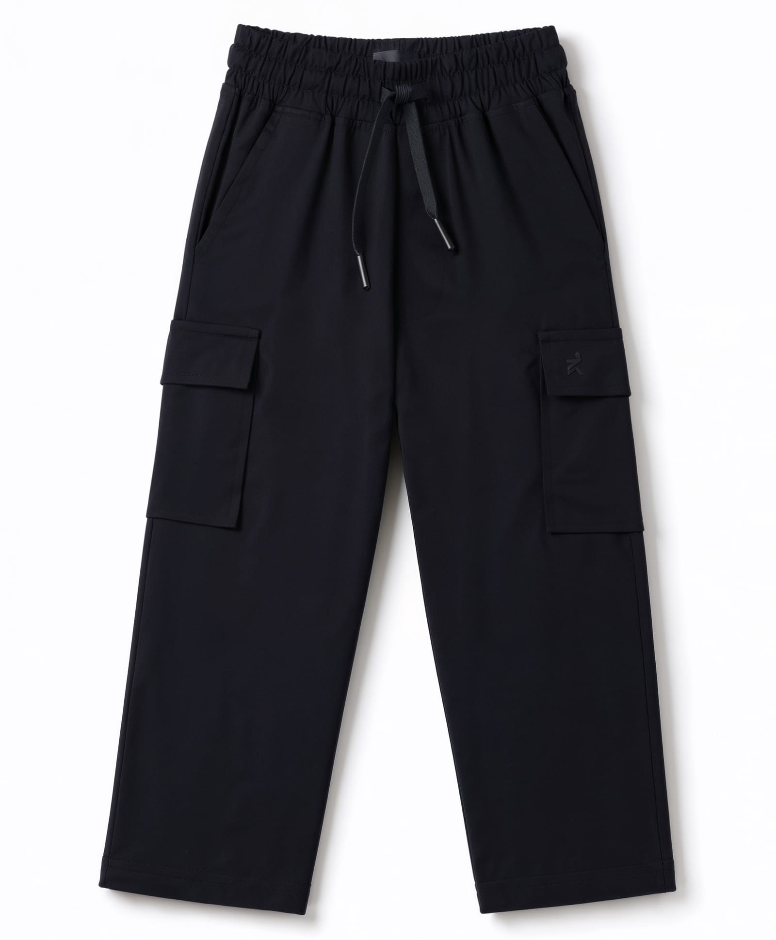 Doreme Sinker Knit Full Length Solid Lounge Pant With Cargo Pockets - Navy Blue-picture-15