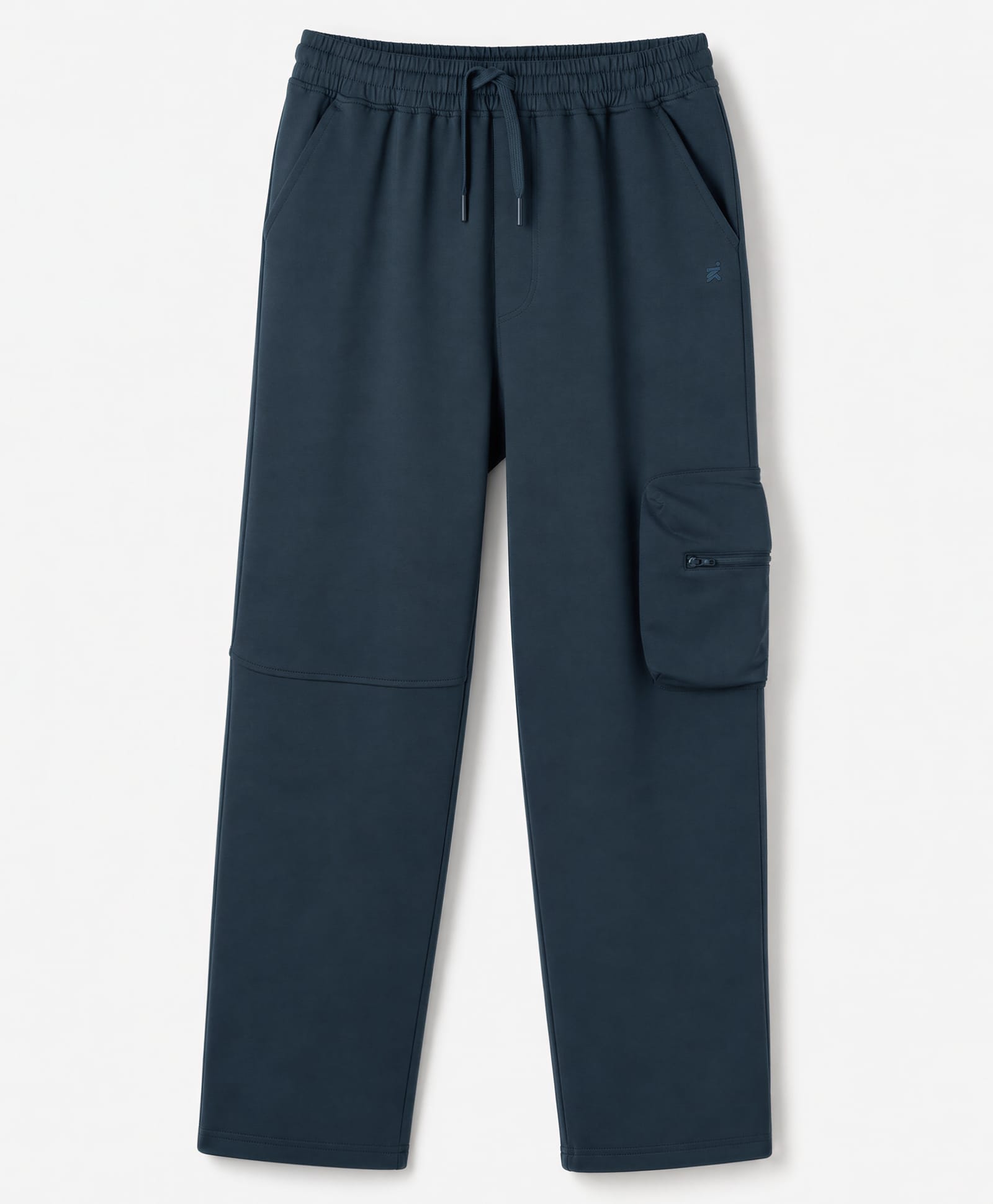 Doreme Sinker Knit Full Length Solid Lounge Pant - Green-picture-14
