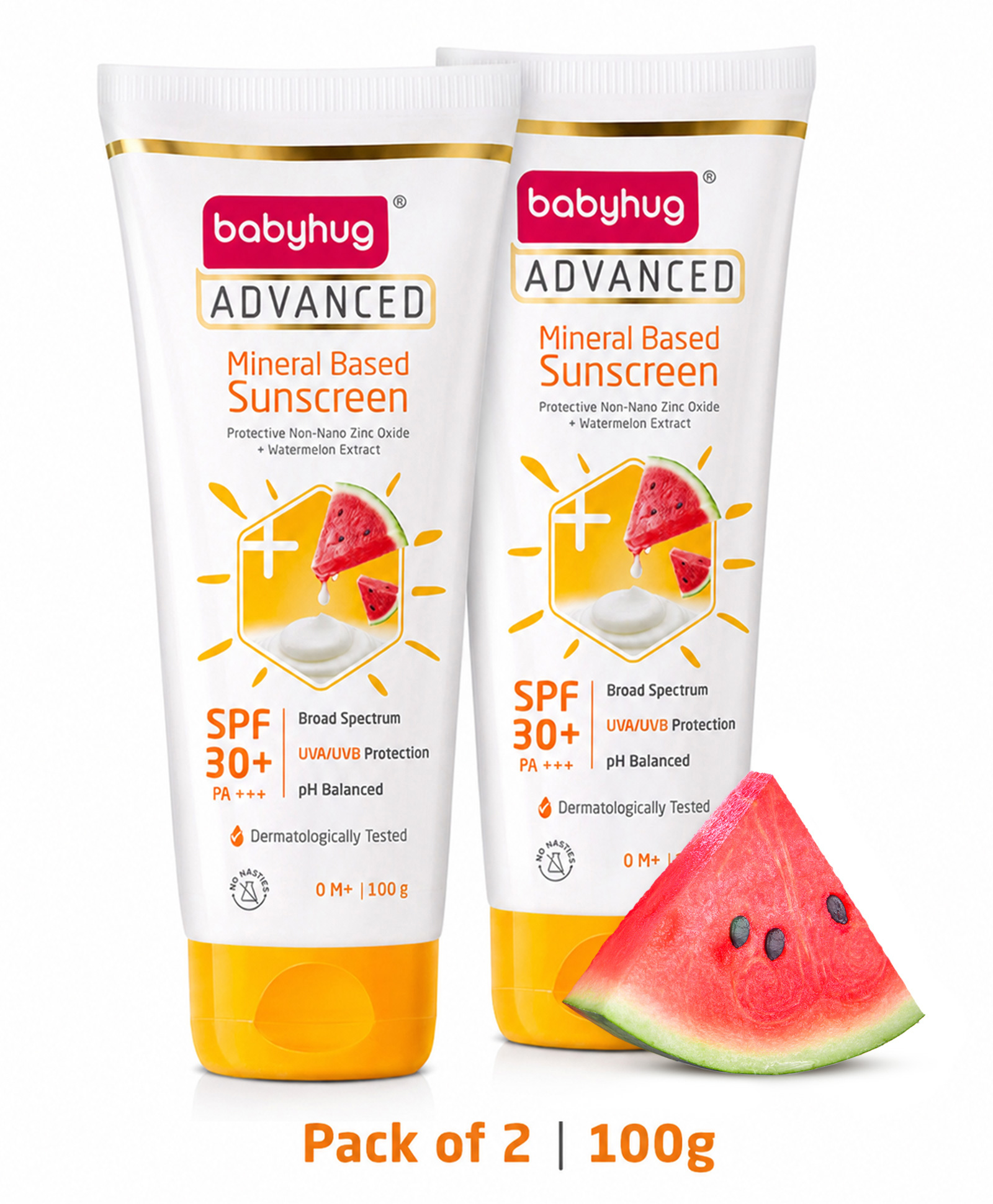 babyhug Advanced Mineral Based Sunscreen 100 g - Pack of 2-picture-23