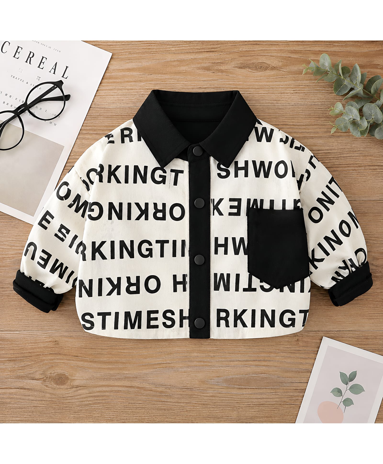 Googo Gaaga Cotton Woven Full Sleeves Typography Printed Shirt - Cream-picture-32