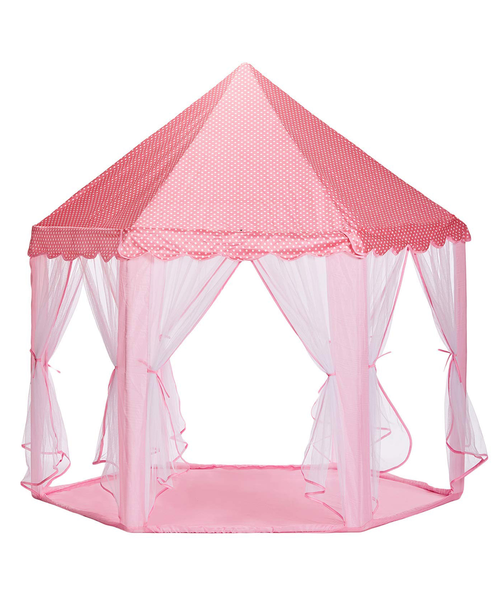 FunBlast Portable & Foldable Hexagon Tent House for Kids - Pack of 1 (Pink)-picture-18