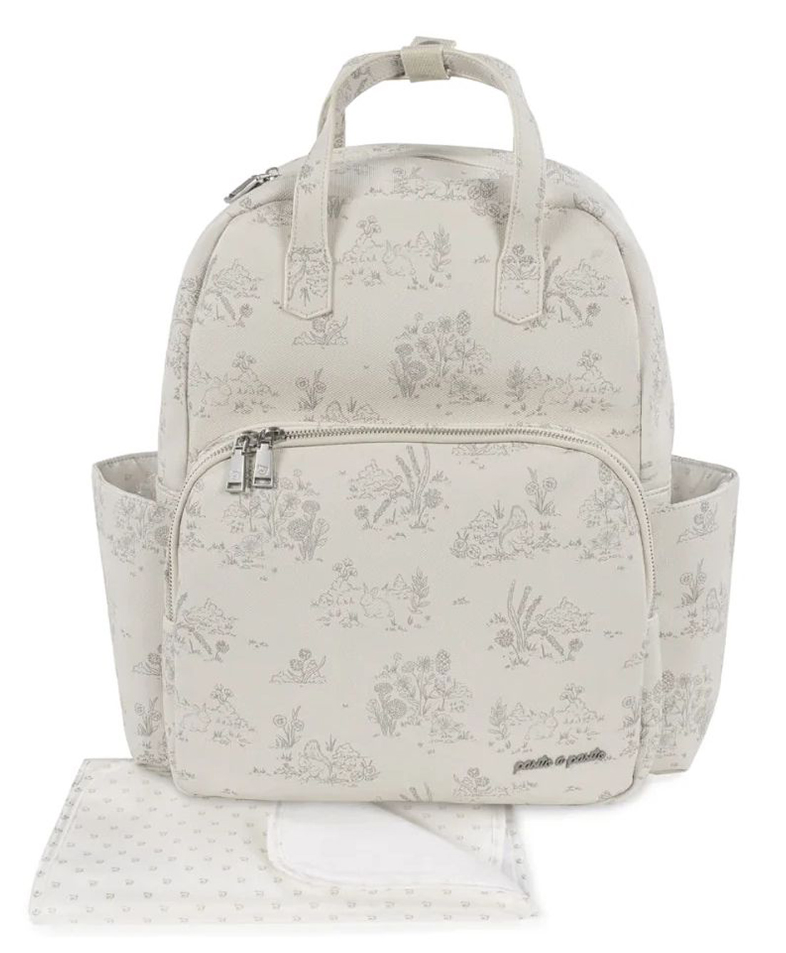 Pasito a Pasito Rucksack Toile De Jouy Cream - Beige-picture-22