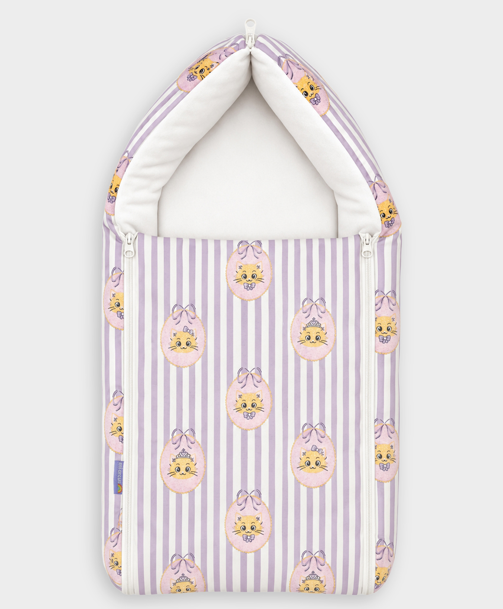 Mi Arcus Outer- 100% Cotton Filling- 100% All Over Printed Baby Nest- Multicolor-image-5