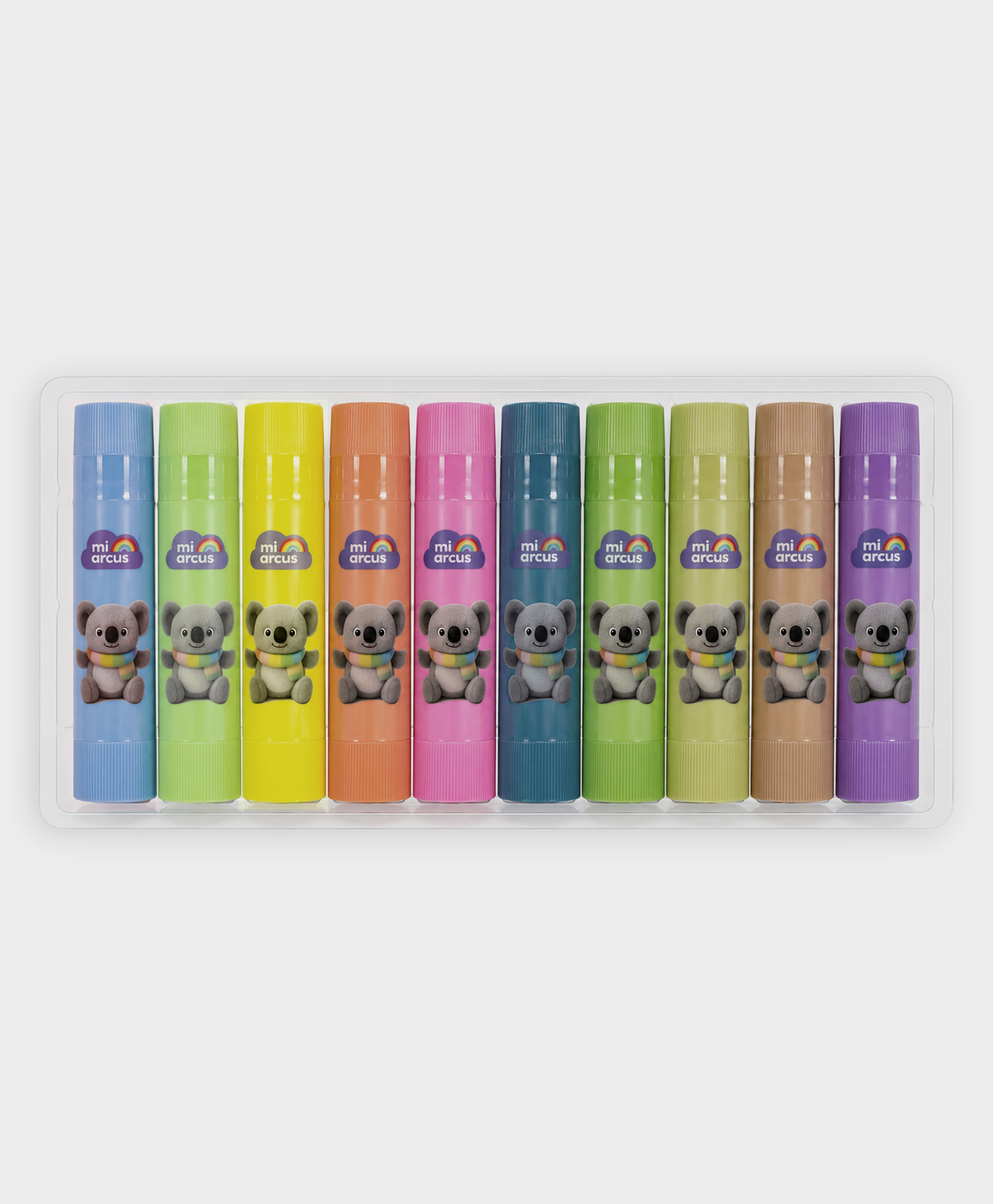 Mi Arcus Poster Paint Color Sticks Pack of 10- Multicolor-image-46