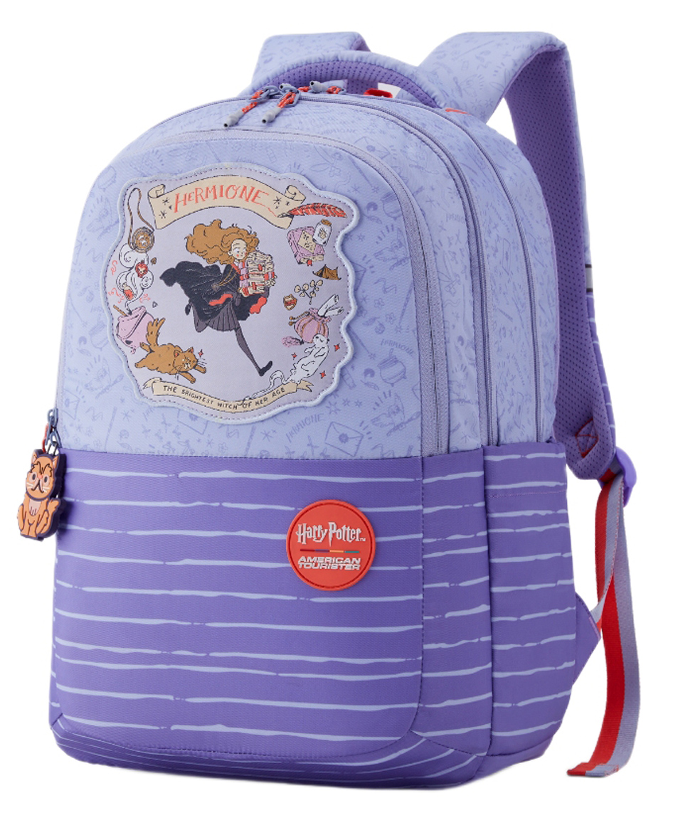 American Tourister 18 Inches Harry Potter 33L Quidditch Backpack with 3 Voluminous Compartments - Lavender-image-31
