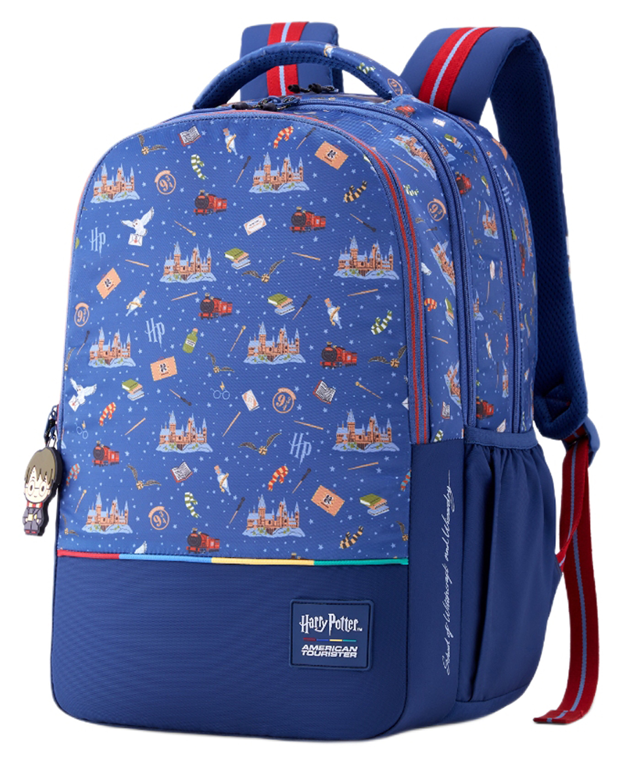 American Tourister 18 Inches Harry Potter 32L Quidditch Backpack with 3 Voluminous Compartments - Teal Blue-image-14